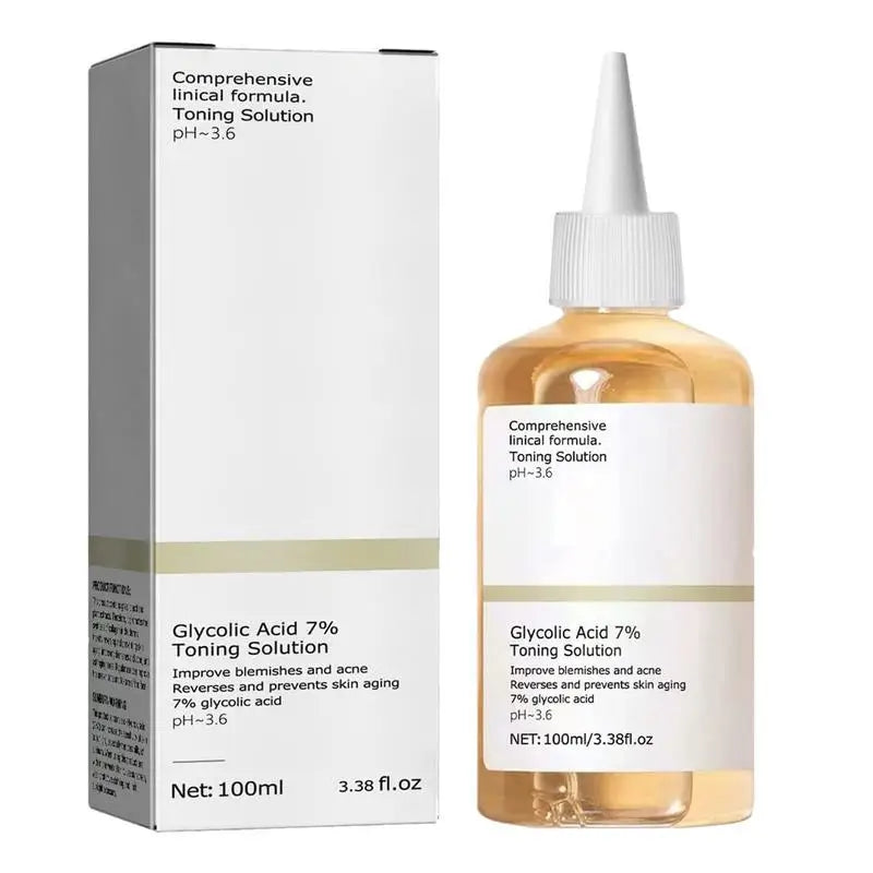 Glycolic Acid 7% Face Toner – Exfoliate & Brighten