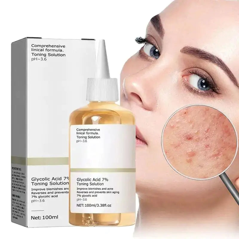 Glycolic Acid 7% Face Toner – Exfoliate & Brighten