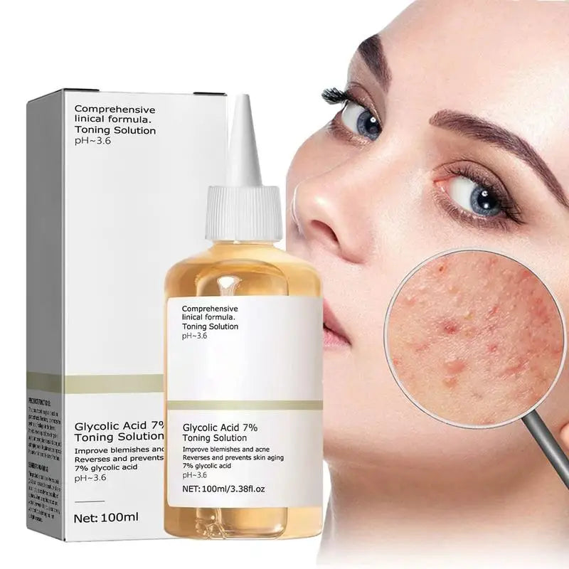 Glycolic Acid 7% Face Toner – Exfoliate & Brighten