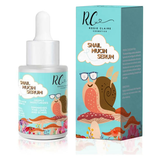 Snail Mucin Serum with Vitamin C & E – Glow Booster