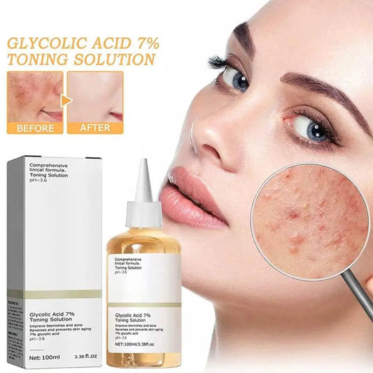 Glycolic Acid 7% Face Toner – Exfoliate & Brighten