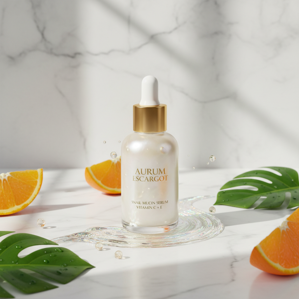 Snail Mucin Serum with Vitamin C and E